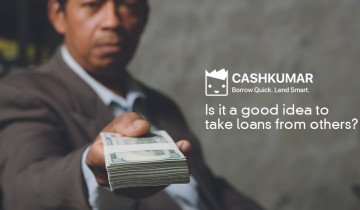 Is it a good idea to take loans from others