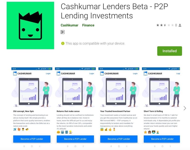 Cashkumar Lender App on Google Play Store